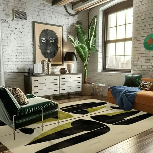 Abstract Haven Hand Tufted Rug