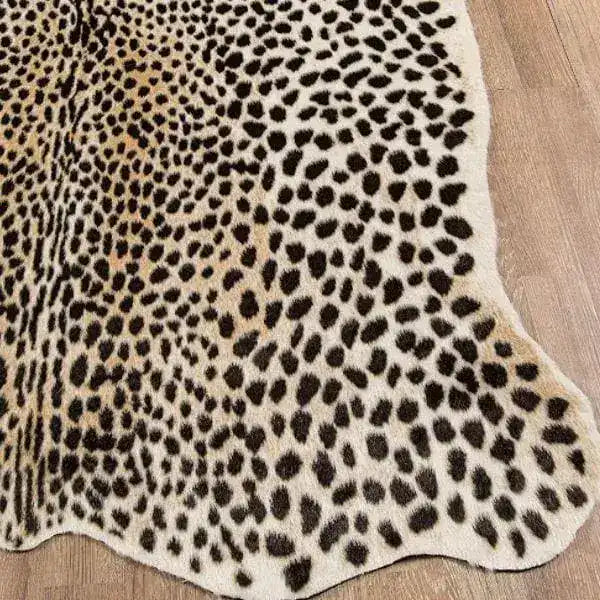 Cheetah Multi Faux Hide Area Rug