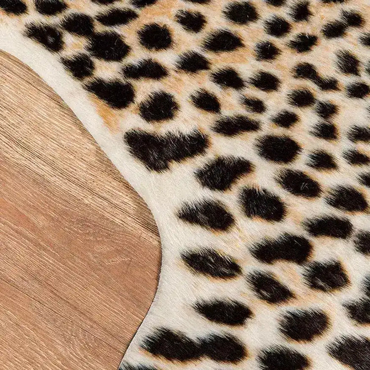 Cheetah Multi Faux Hide Area Rug