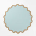 Classic Scallop Hand Tufted Round Rug