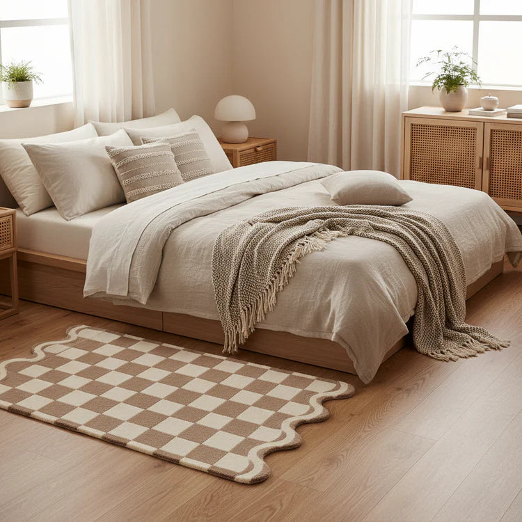 Classic Scallop Hand Tufted Wool Rug