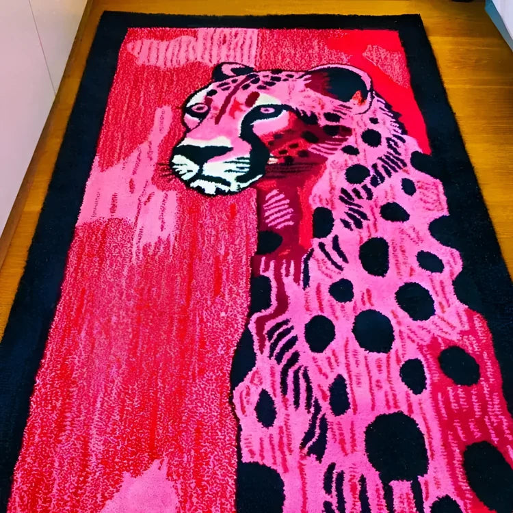 Safari Streak Hand Tufted Wool Runner Rug